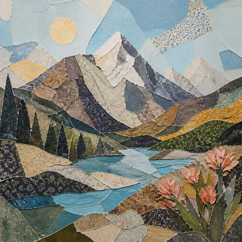 AI-generated demonstration of Collage