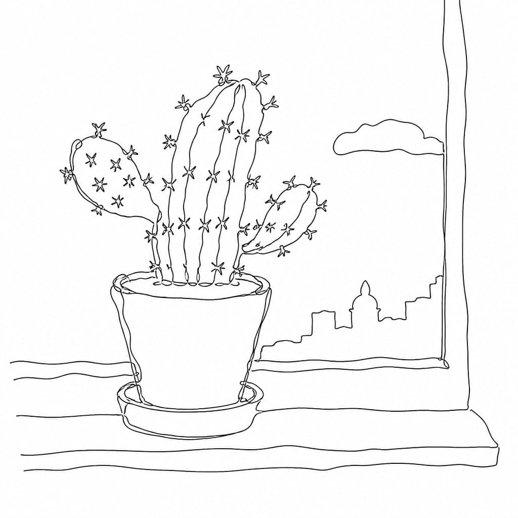 AI-generated demonstration of Contour Drawing