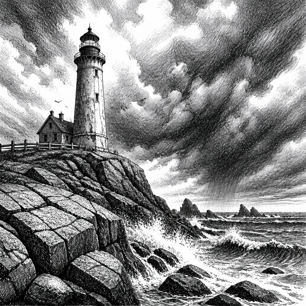 AI-generated demonstration of Pen and Ink