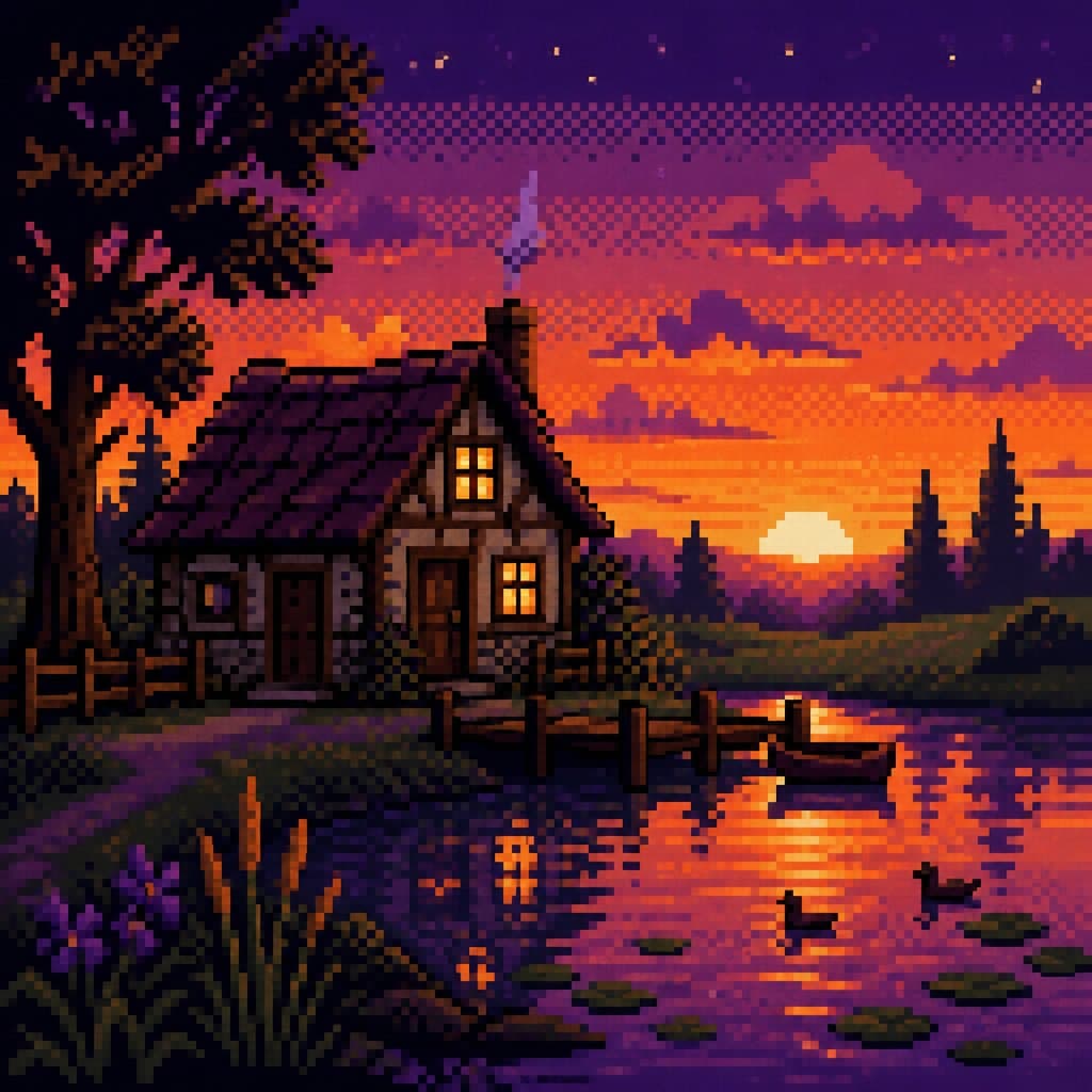 AI-generated demonstration of Pixel Art