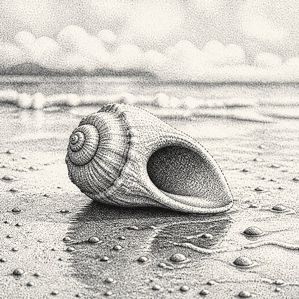 AI-generated demonstration of Stippling