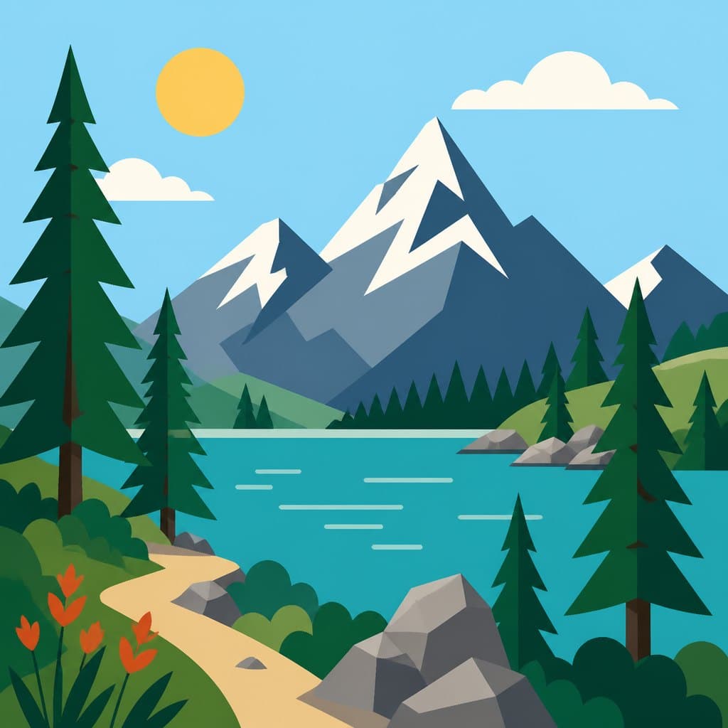 AI-generated demonstration of Vector Illustration