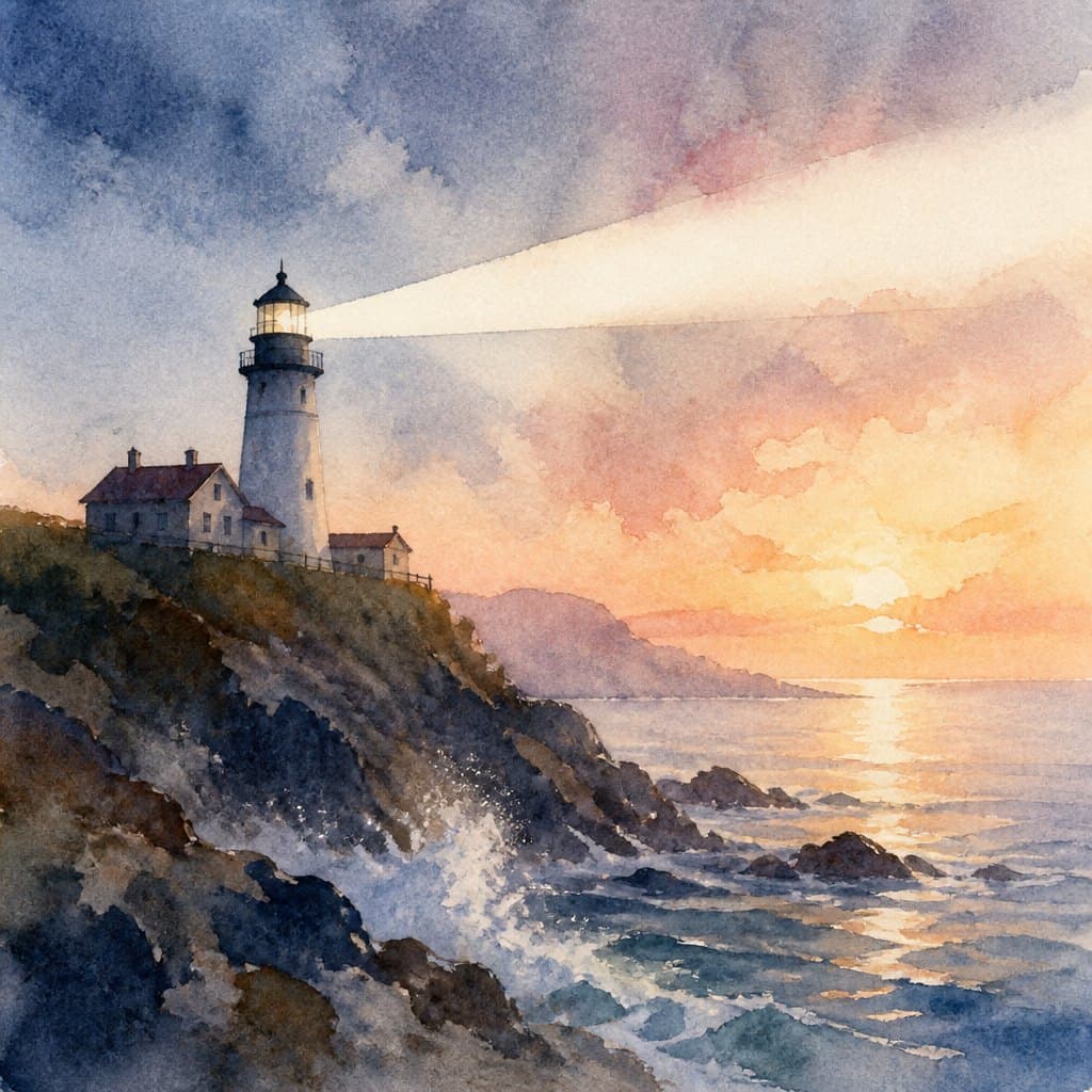 AI-generated demonstration of Watercolor