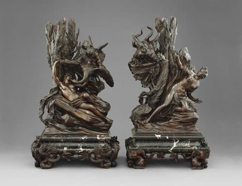 Andromeda and the Sea Monster, and Leda and the Swan, 11364501 — Bronze Casting