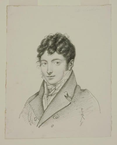 Joseph Servièreslabel QS:Lfr,"Joseph Servières"label QS:Len,"Joseph Servières" — Charcoal Drawing