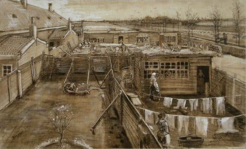 Dutch:  Timmermansloods en wasserijCarpenter's Yard and Laundrytitle QS:P1476,nl:"Timmermansloods en wasserij"label QS:Lnl,"Timmermansloods en wasserij"label QS:Len,"Carpenter's Yard and Laundry" — Dry Brush