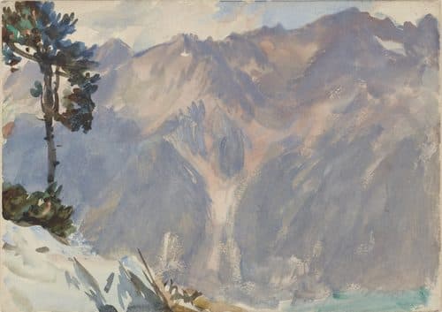 Sargent, John Singer, Tyrol, 1914 — Dry Brush