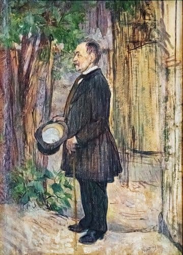 (Albi) Mr Henri Dihau - Toulouse-Lautrec - 1891 MTL.137 — Lithography