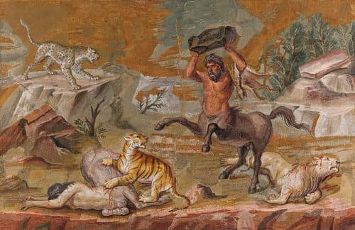 Centaur mosaictitle QS:P1476,en:"Centaur mosaic"label QS:Len,"Centaur mosaic" — Mosaic