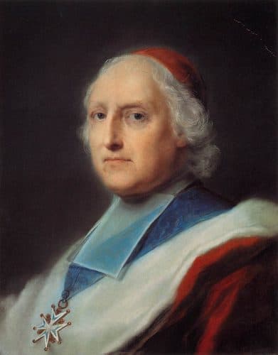 Portrait of Cardinal de Polignac (1661-1742) — Pastel