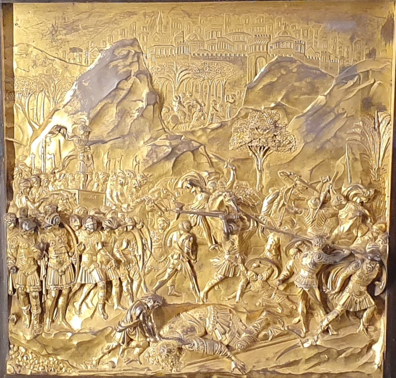 Lorenzo Ghiberti-David-The Gates of Paradise-Original-Museo dell'Opera del Duomo — Relief Carving