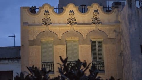 Casa Modernista Els Filipinos - Calella by twilight — Sgraffito