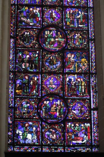 Vitrail Chartres-020b — Stained Glass