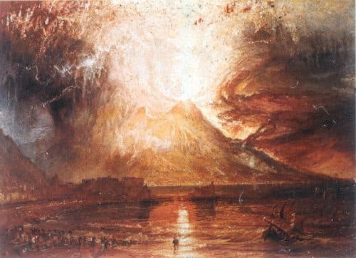 Eruption of Vesuviustitle QS:P1476,en:"Eruption of Vesuvius"label QS:Len,"Eruption of Vesuvius"label QS:Lit,"Eruzione del Vesuvio"label QS:Lde,"Ausbruch des Vesuvs"label QS:Lfr,"Eruption du Vesuve" — Watercolor