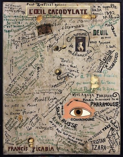 L'oeil cacodylate (The Cacodylic Eye) — Collage